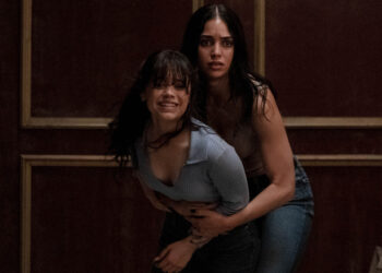 Jenna Ortega (“Tara Carpenter”), left, and Melissa Barrera (“Sam Carpenter” star in Paramount Pictures and Spyglass Media Group's "Scream VI."